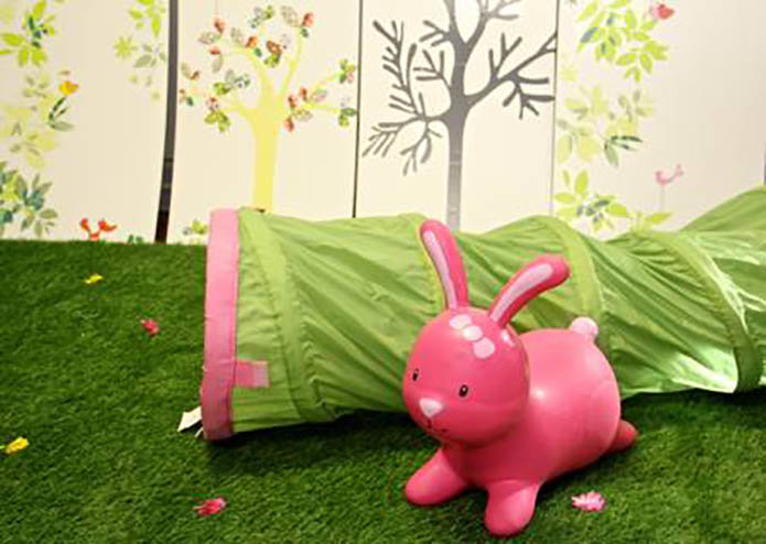 lazylawn artificial grass pink rabbit