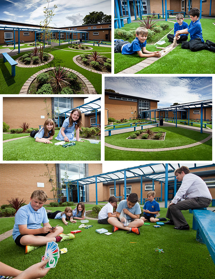 Westfield Primary School Artificial Grass