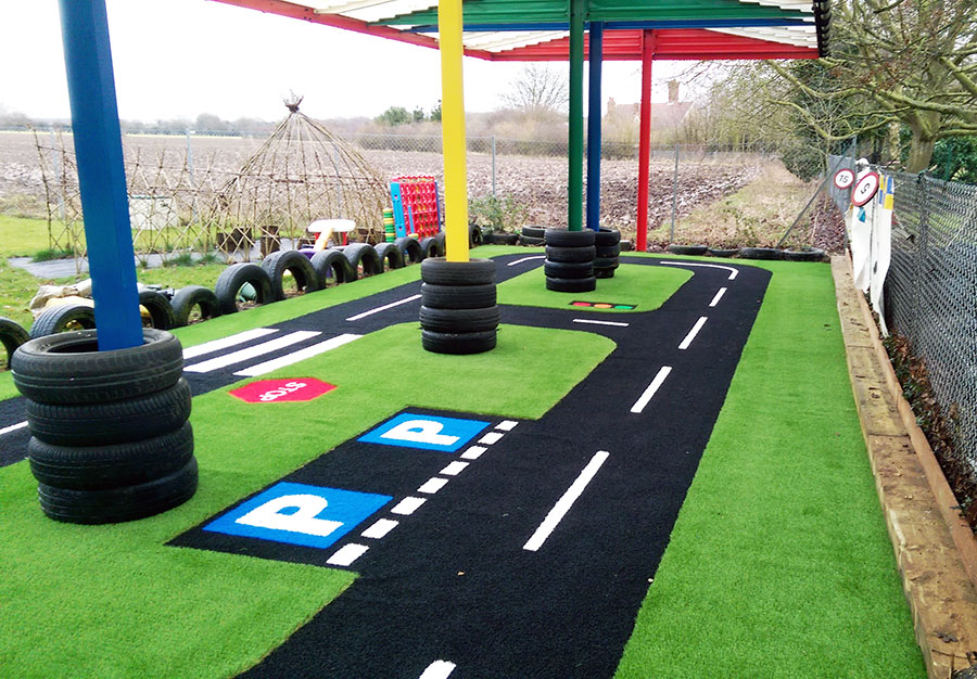 lazylawn-artificial-grass-suffolk-preschool-roadway