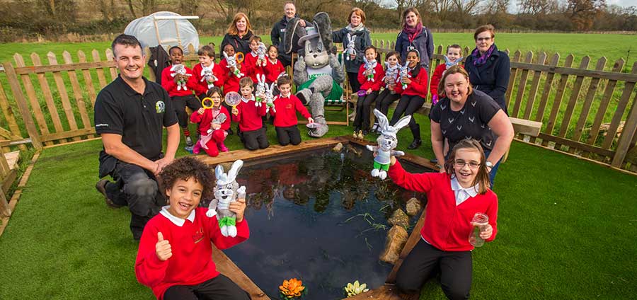 East Wichell Primary School artificial grass