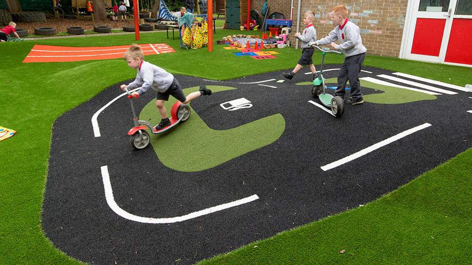 Artificial Grass Installation for Langham School