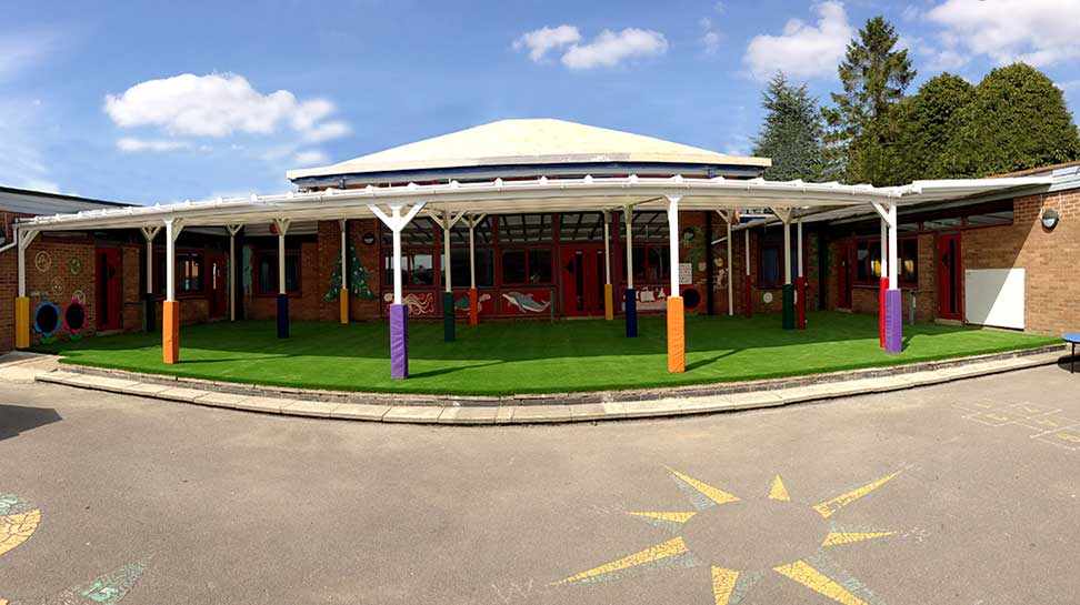 Brington Primary School Artificial Grass Installation