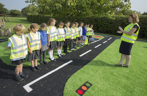 LazyLawn Roadways - Artificial Grass for Playgrounds and Play Areas Artificial Grass Play Area