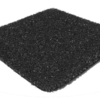 LazyLawn's Springfield Curl Artificial Grass in black