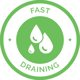 Artificial Grass Fast Drainage Fast Draining