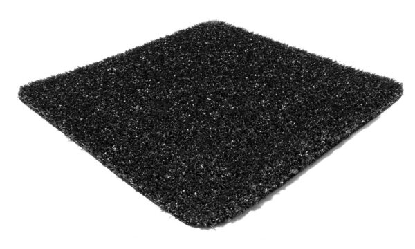 Springfield curl artificial grass in black