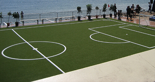 Muga football pitch