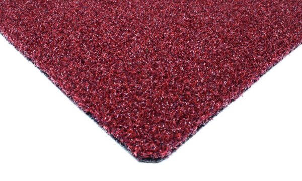 Meadow Twist 9mm artificial grass in red