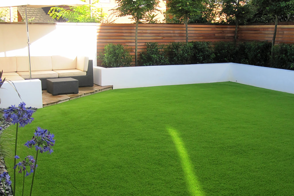 Home artificial lawn transformation in Oakham