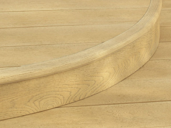 Bullnose edging for Millboard decking