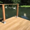 Lazylawn LastaGrip millboard decking in Golden Oak