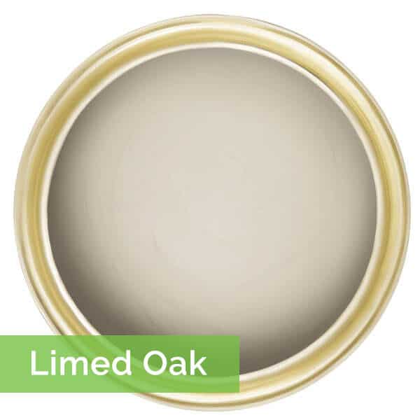 Limed Oak touched up coating