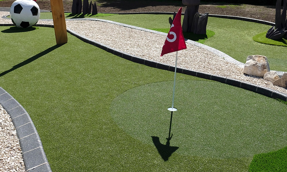 LazyLawn artificial grass putting green