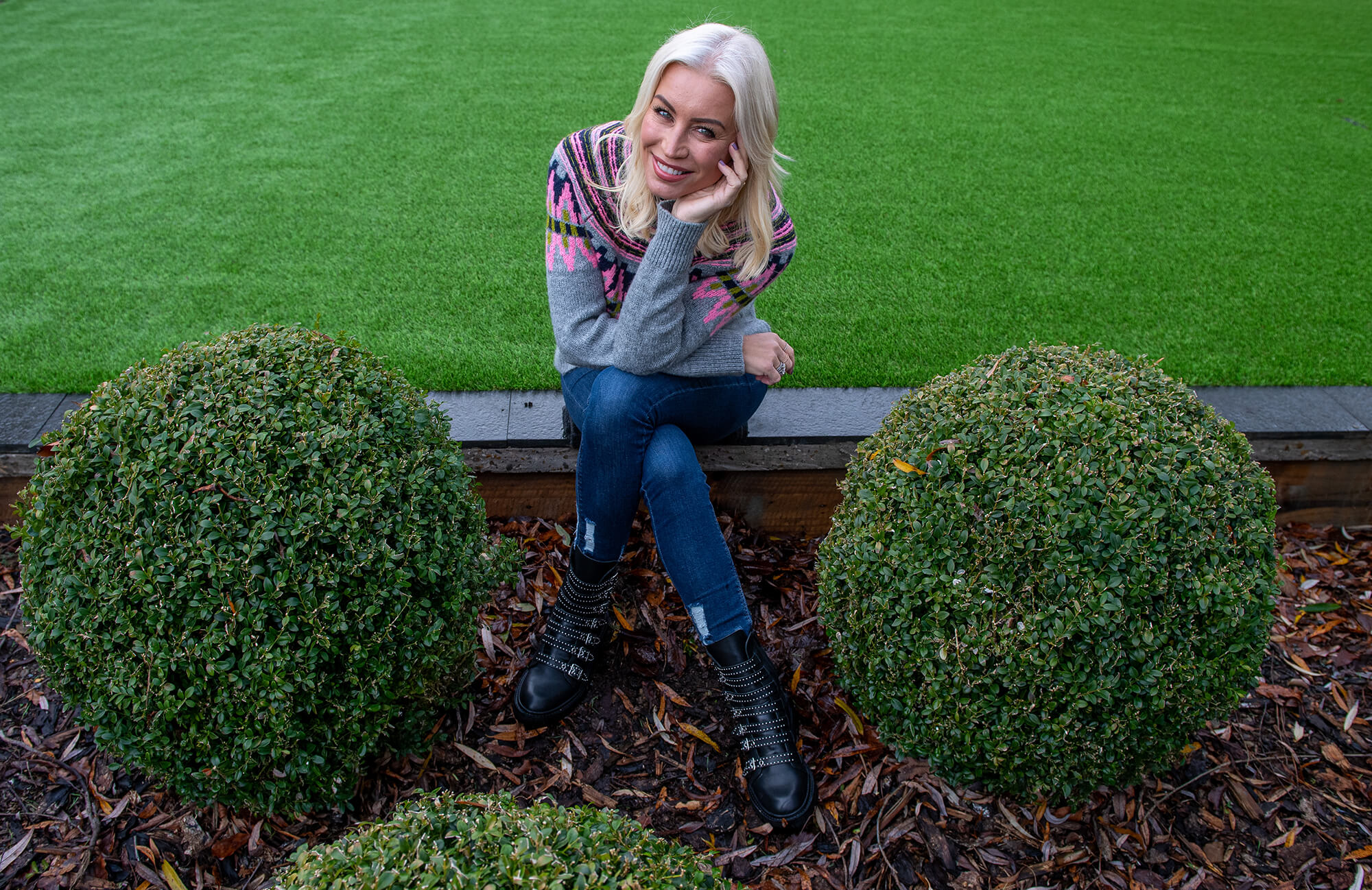 Denise Van Outen Presents Big Essex Garden Transformation LazyLawn
