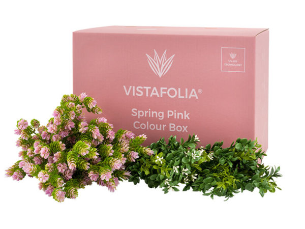 Vistafolia spring pink colour box
