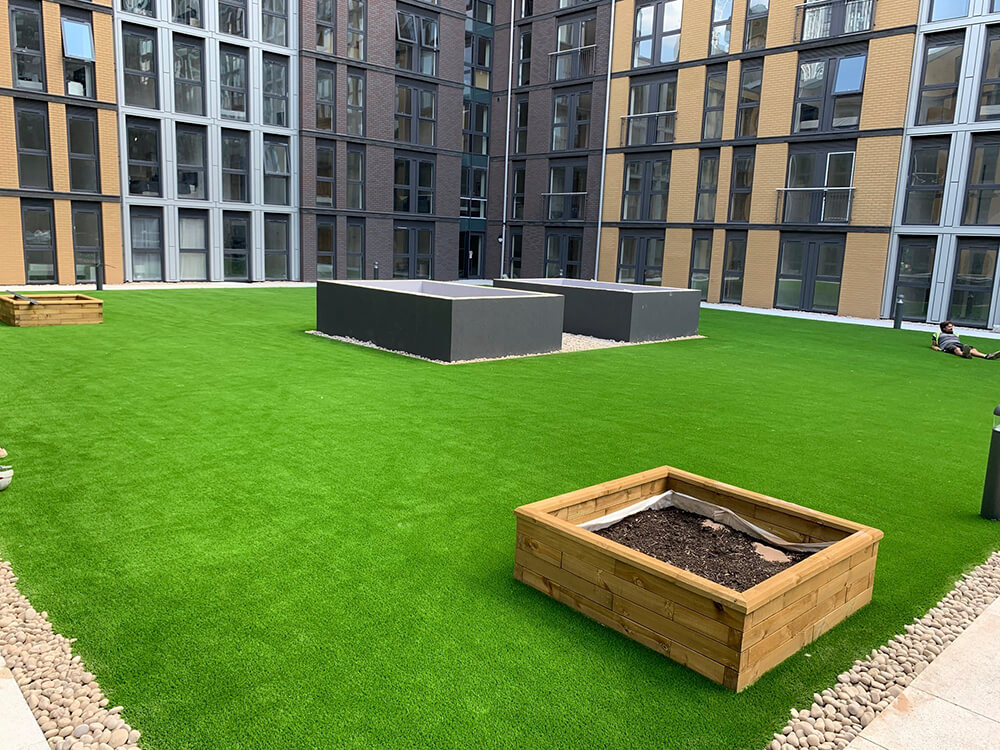 Artificial Grass Roof Gardens LazyLawn